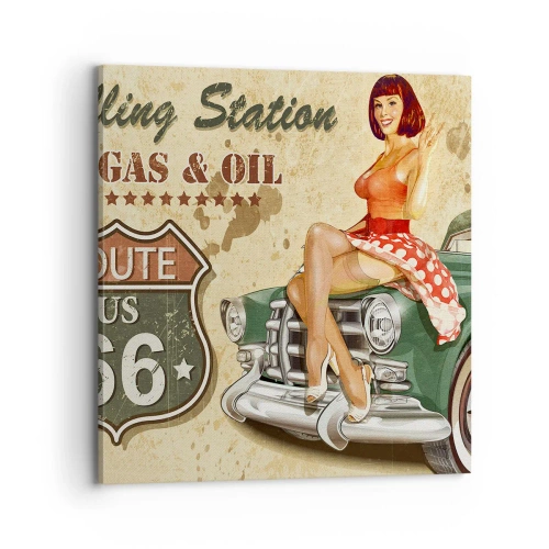 Obraz na plátne - Skvelé 40. roky - 70x70 cm