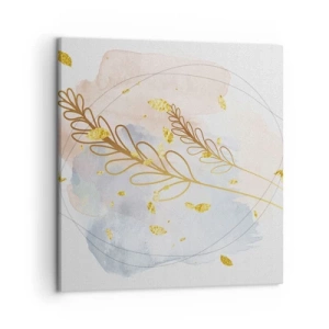 Obraz na plátne - Zlatý závan - 50x50 cm