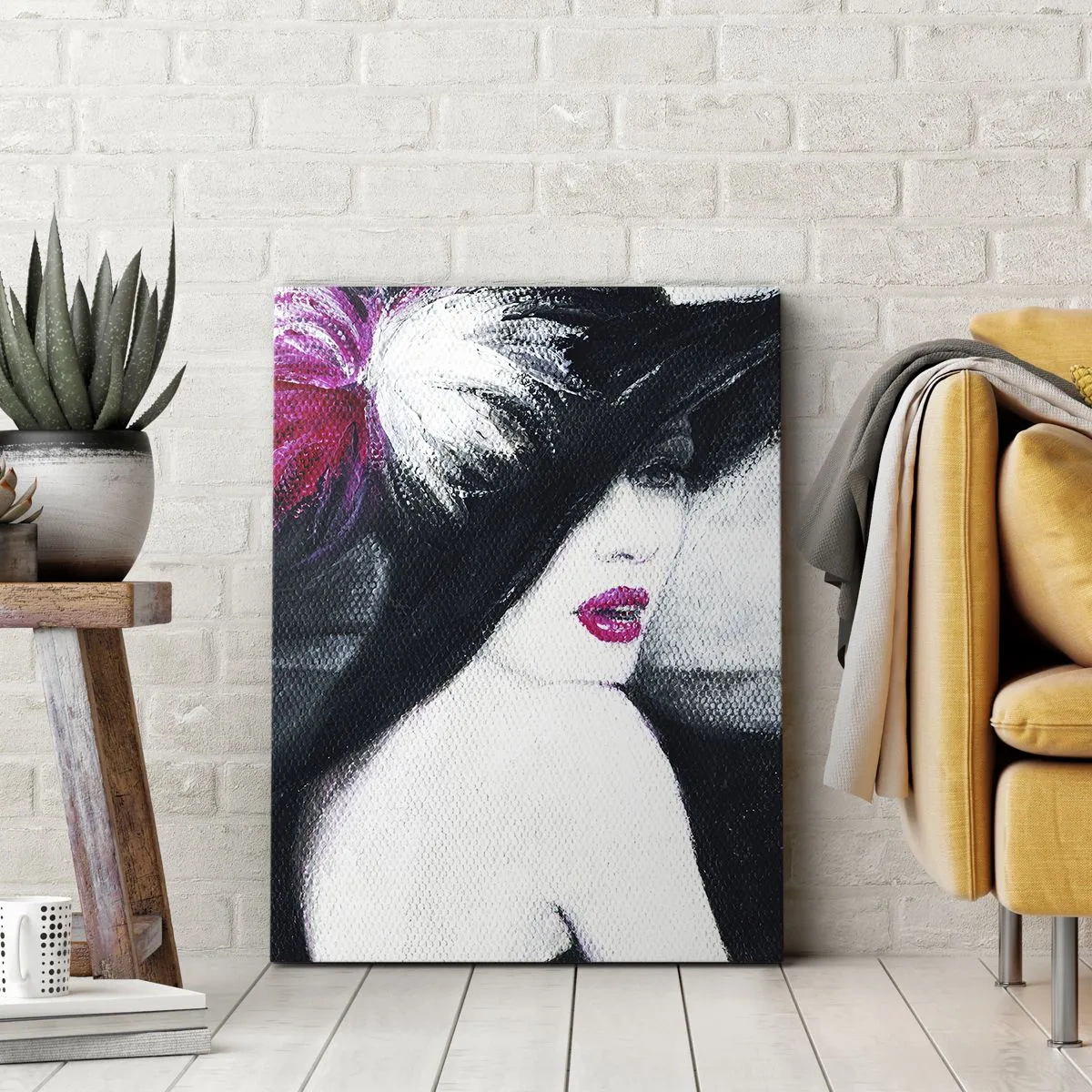 Obraz na plátne - Vždy tajomstvo - 50x70 cm