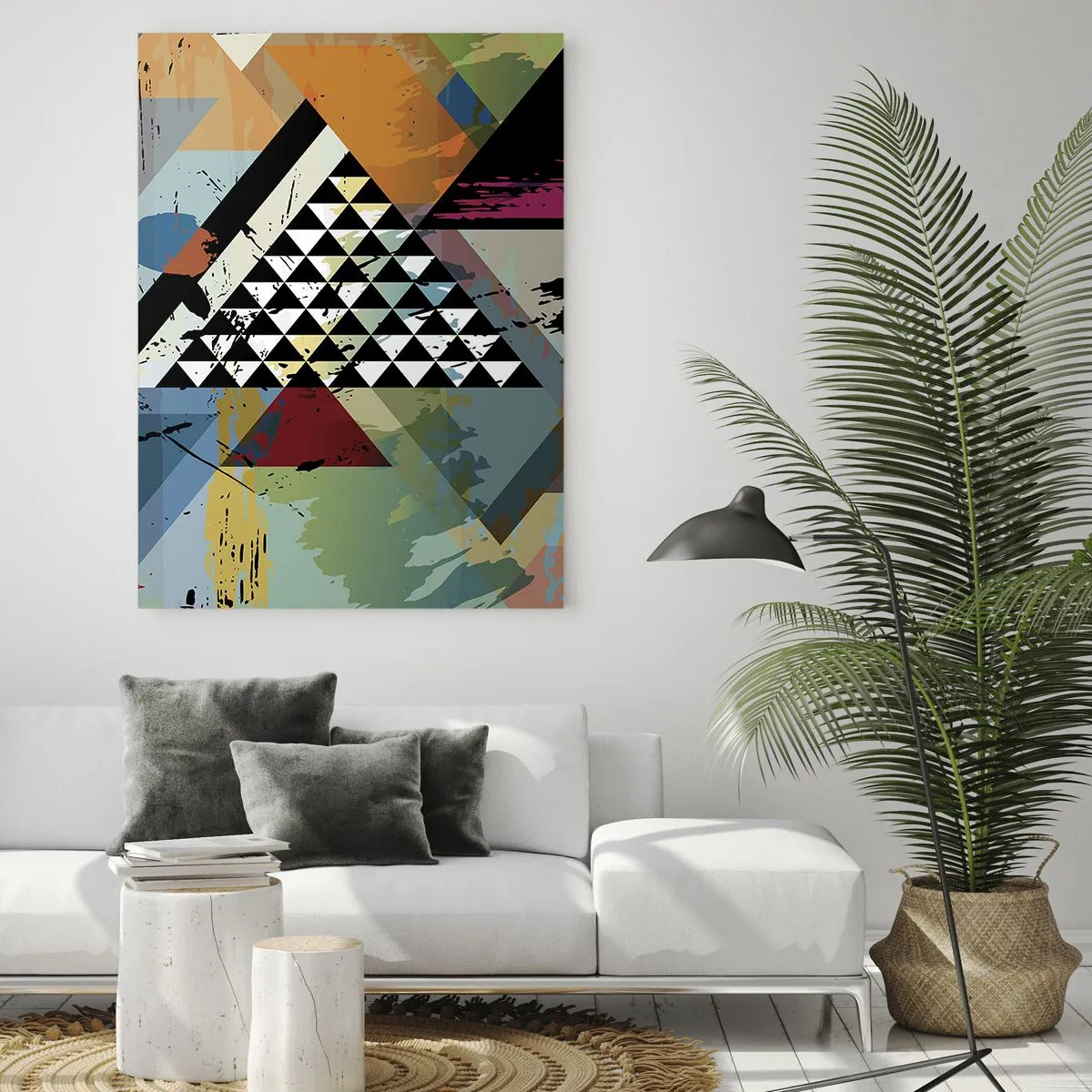 Obraz na skle - Aké je to jednoduché - 50x70 cm