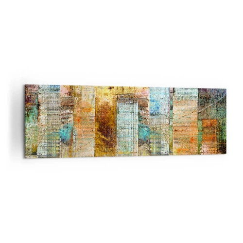 Obraz na plátne - Slnečná metropola - 160x50 cm