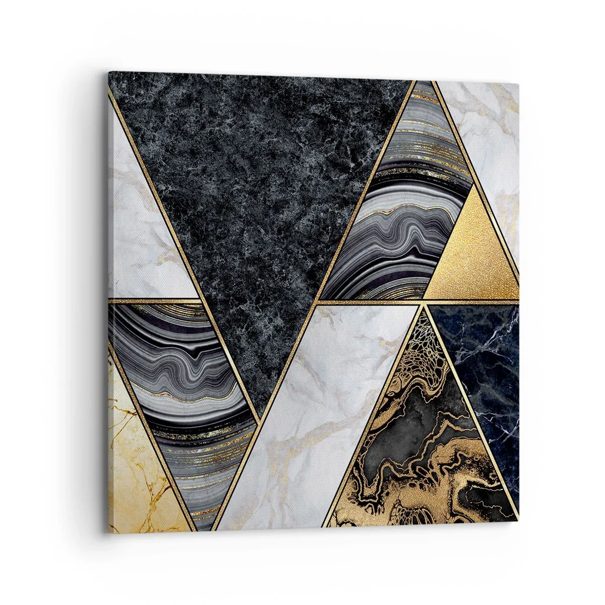 Obraz na plátne - Kameň vedľa kameňa - 70x70 cm