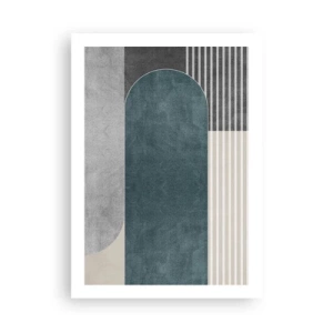 Plagát - Kompozícia na úrovni - 50x70 cm