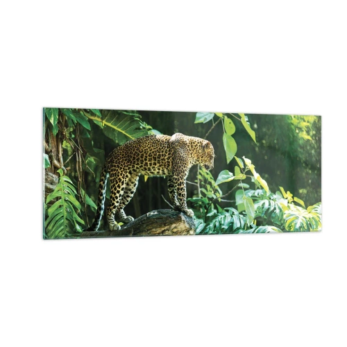 Obraz na skle - Na lov? - 100x40 cm