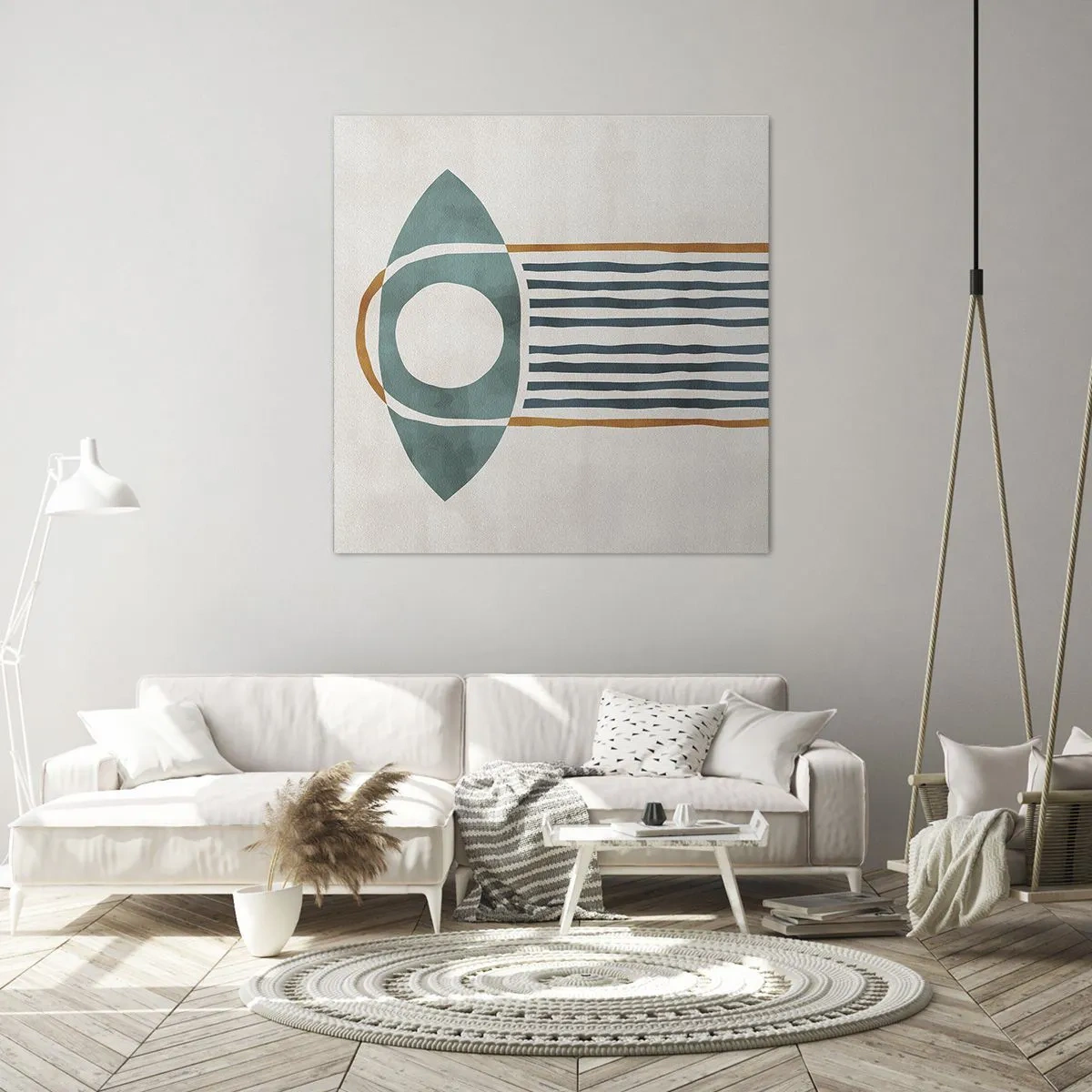 Obraz na plátne - Znaky a rituály - 70x70 cm