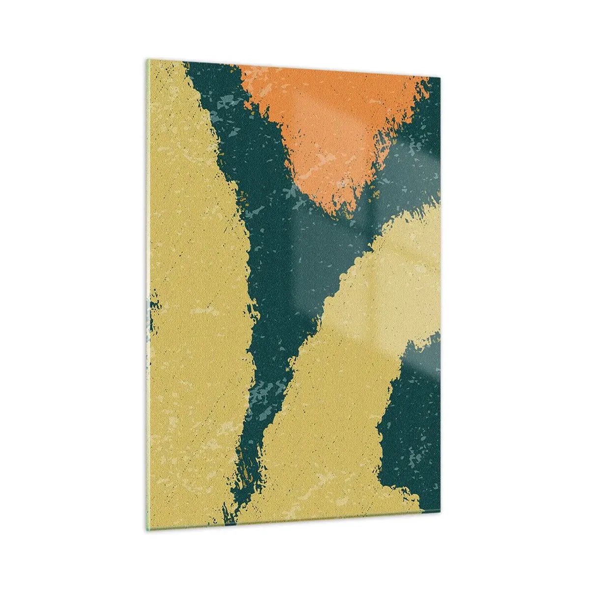 Obraz na skle - Abstrakcia – spomalený pohyb - 50x70 cm
