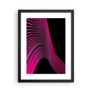 Plagát v čiernom ráme - Bulvár svetla - 30x40 cm