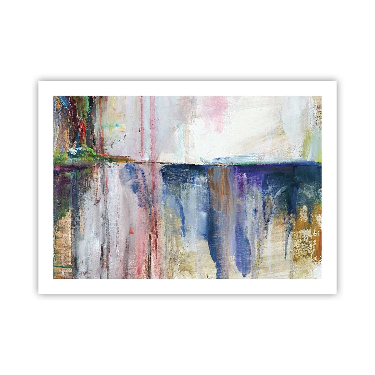 Plagát - Farebné dojmy a asociácie - 70x50 cm
