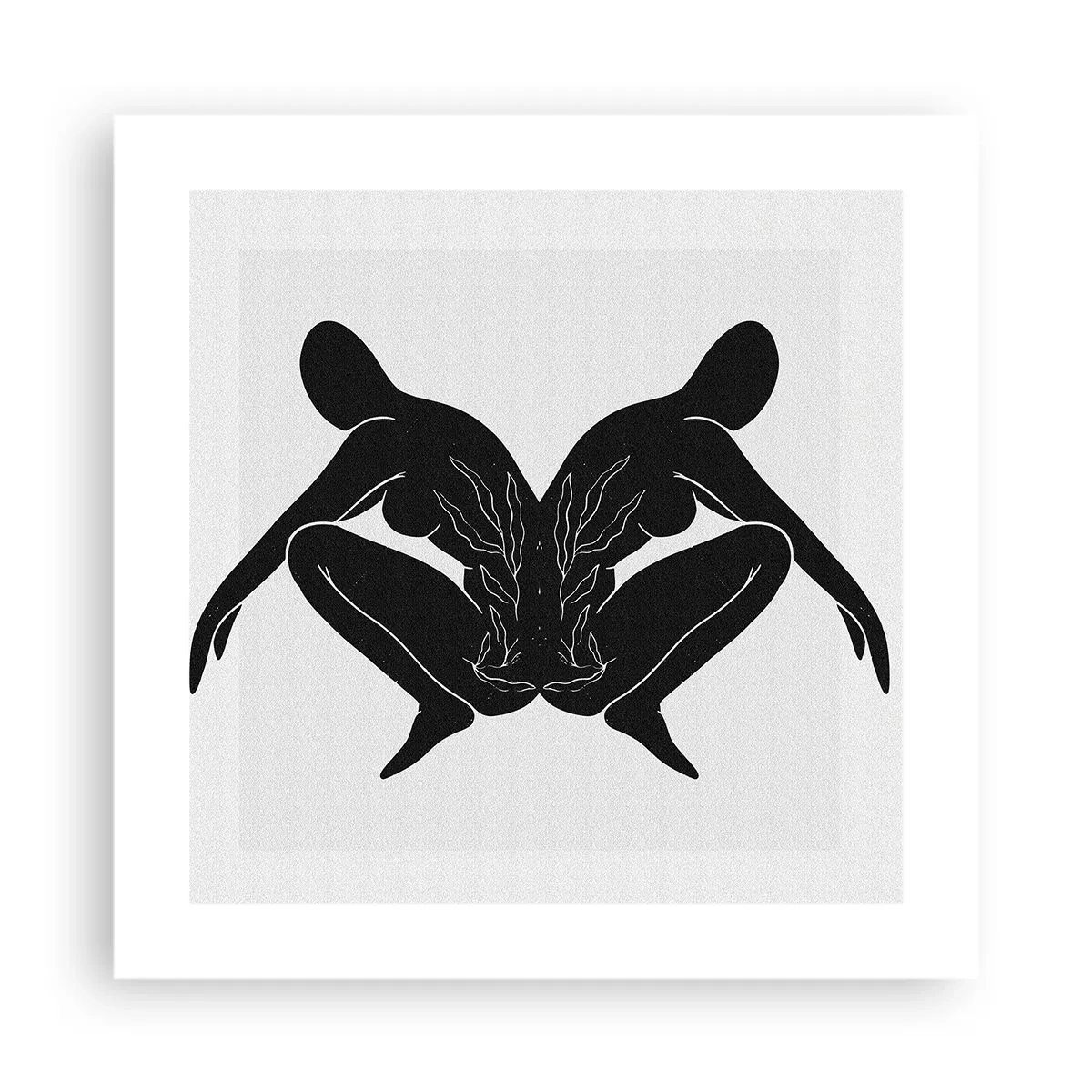 Plagát - Spoločná duša - 40x40 cm