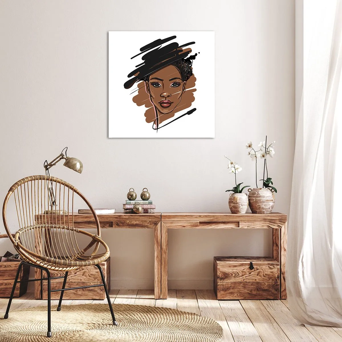 Obraz na plátne - Sladká ako čokoláda - 40x40 cm