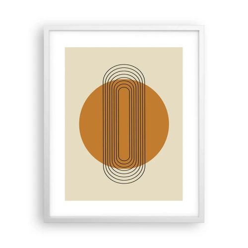 Plagát v bielom ráme - Dokonalý plán - 40x50 cm