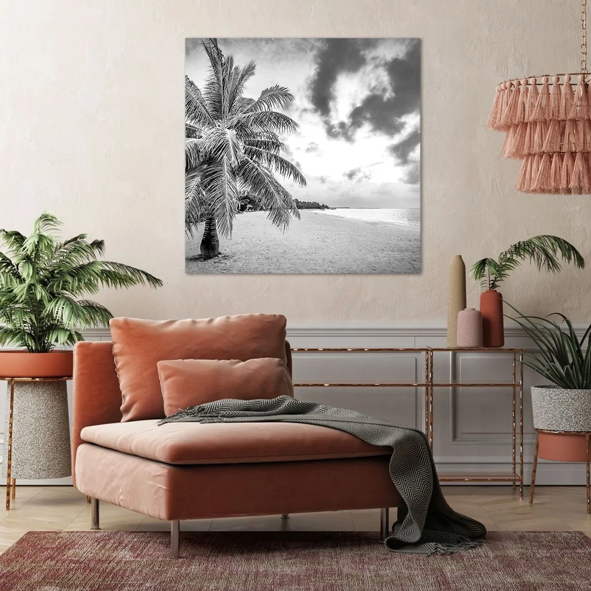 Obraz na plátne - Keď túžiš po samote…. - 40x40 cm