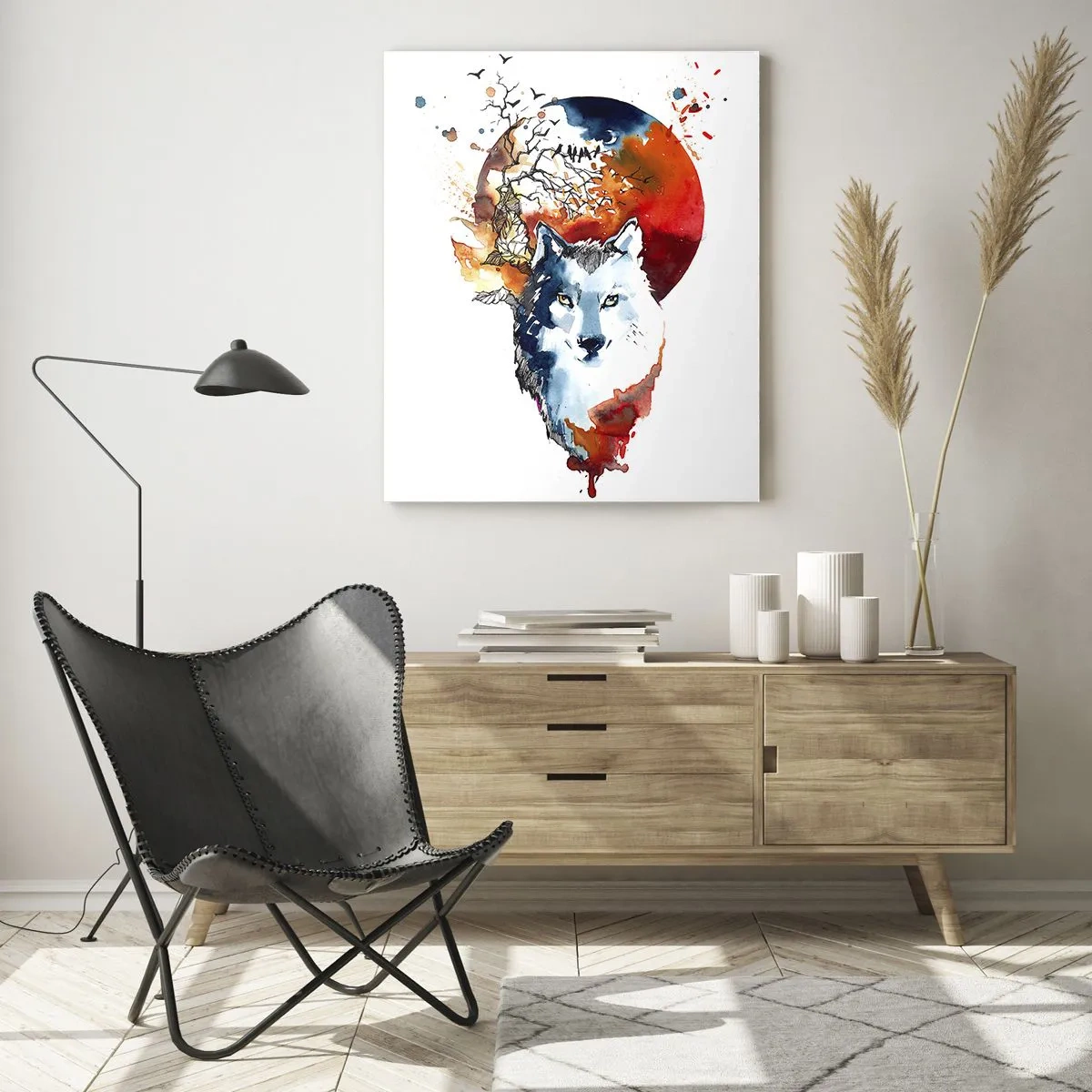 Obraz na skle - Nosom na skle - 70x100 cm