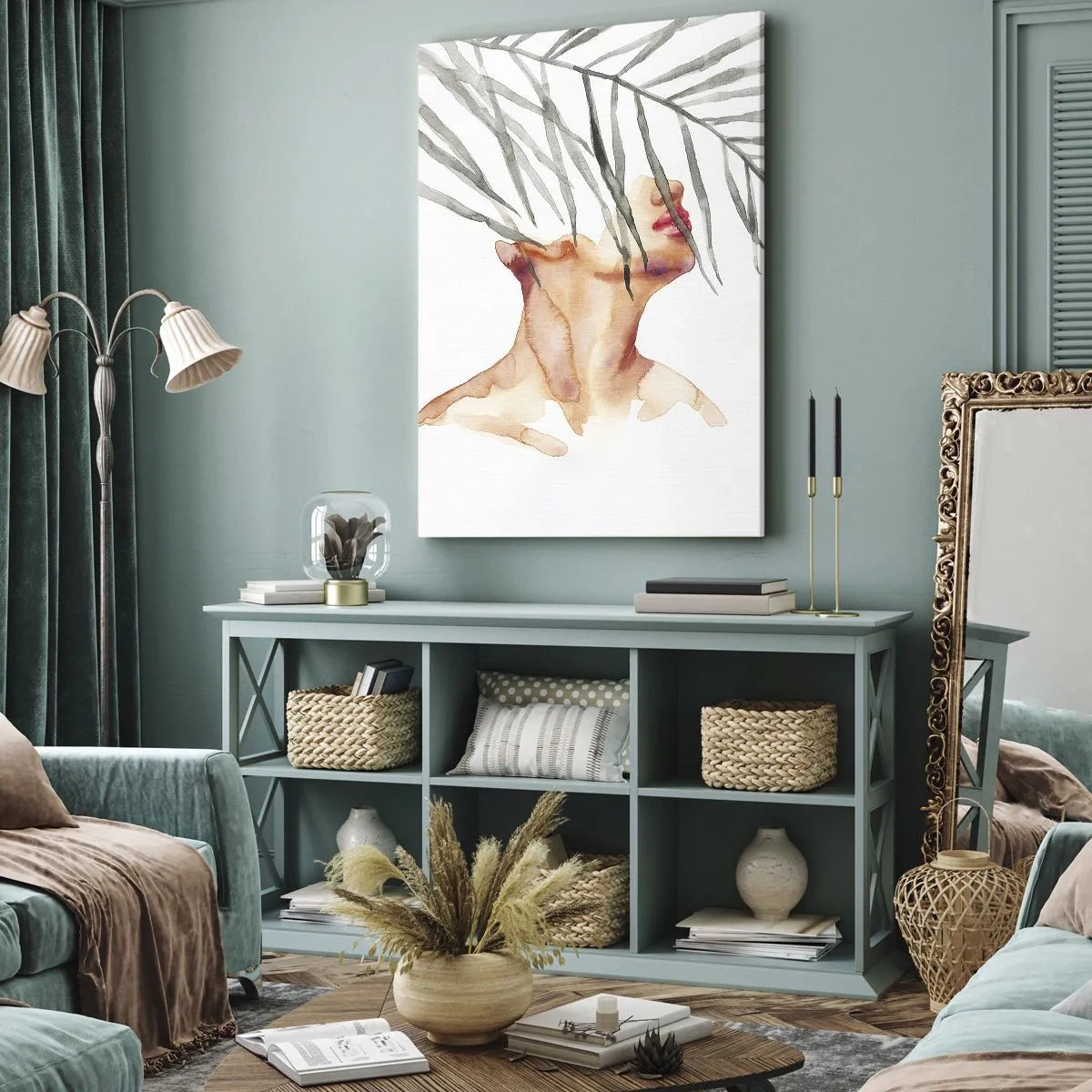 Obraz na plátne - Vnímať tep trópov - 70x100 cm