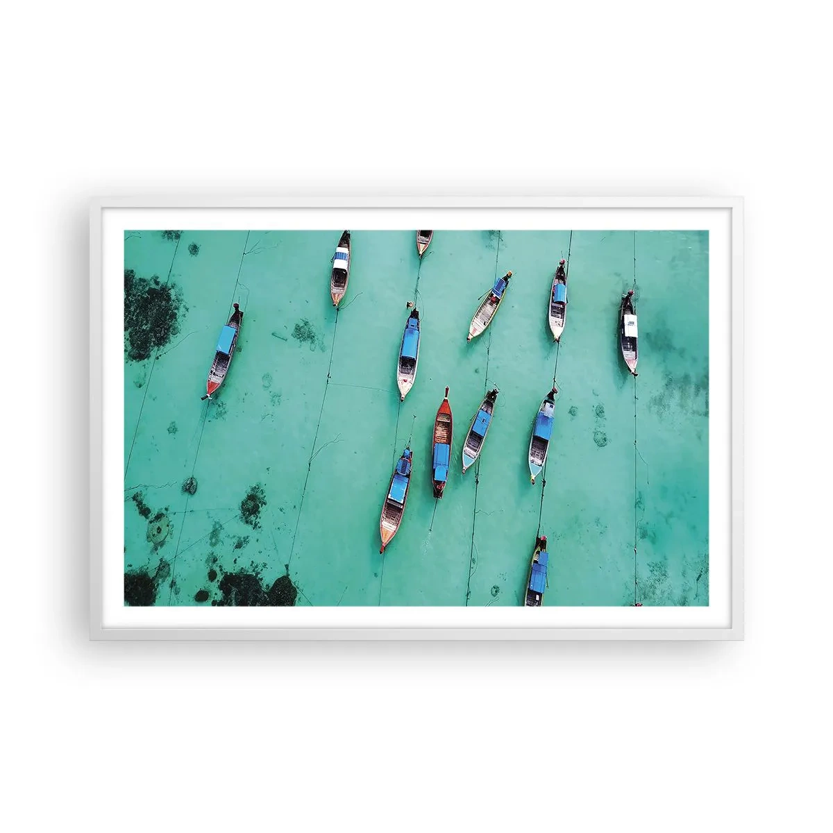 Plagát v bielom ráme - V radostnom očakávaní - 91x61 cm