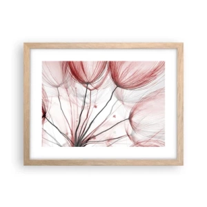 Plagát v ráme zo svetlého duba - Pred odletom - 40x30 cm