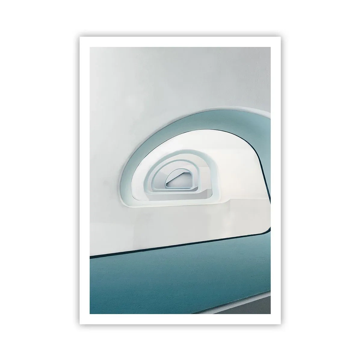 Plagát - Na dno modrej - 70x100 cm