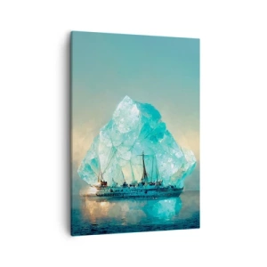 Obraz na plátne - Arktický briliant - 50x70 cm