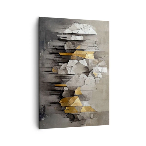 Obraz na plátne - Kompozícia z ľadu a svetla - 50x70 cm