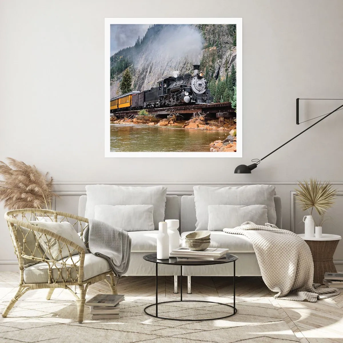 Plagát - A kam to? Kam? - 60x60 cm