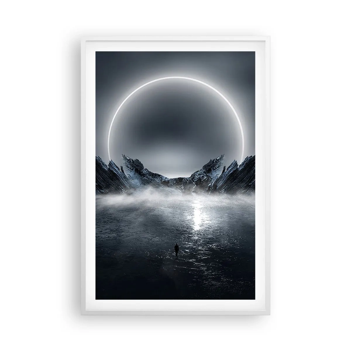 Plagát v bielom ráme - Finále príbehu - 61x91 cm