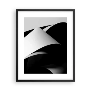 Plagát v čiernom ráme - Svetlo z hlbín tieňa - 40x50 cm