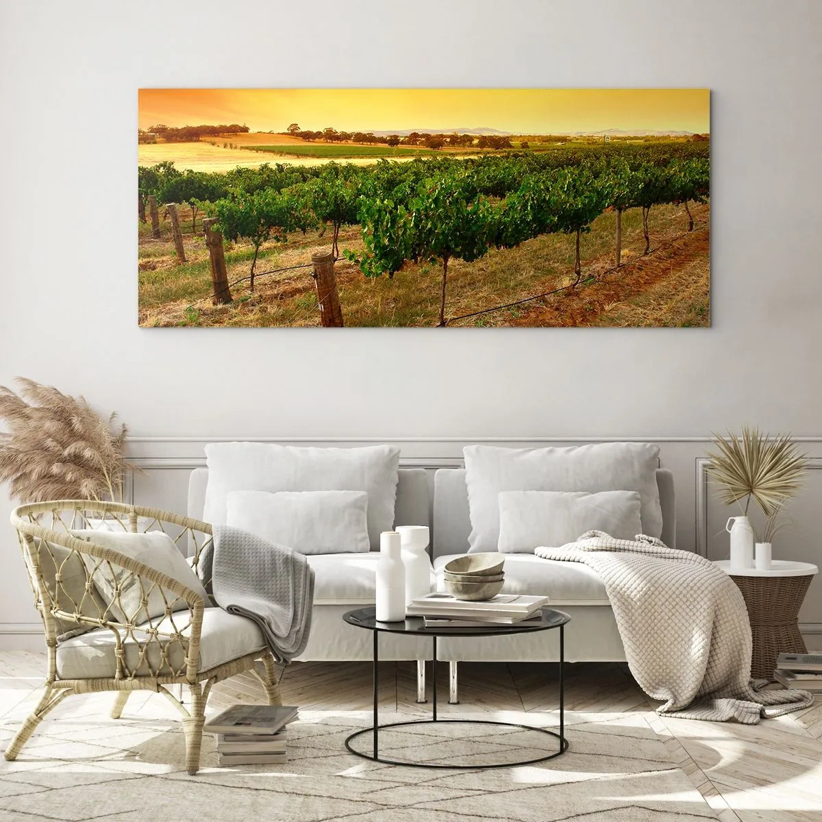 Obraz na skle - Napiť sa slnka - 120x50 cm