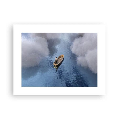 Plagát - Život – cesta – neistota - 40x30 cm