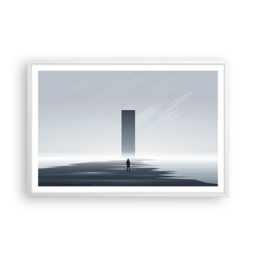 Plagát v bielom ráme - Príležitosť alebo hrozba? - 91x61 cm