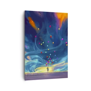 Obraz na plátne - Na modrý vietor - 70x100 cm