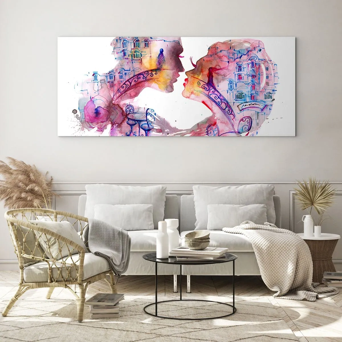 Obraz na skle - Tajomný most vzdychania - 160x50 cm