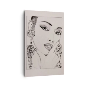 Obraz na plátne - Najkrajší klenot - 80x120 cm