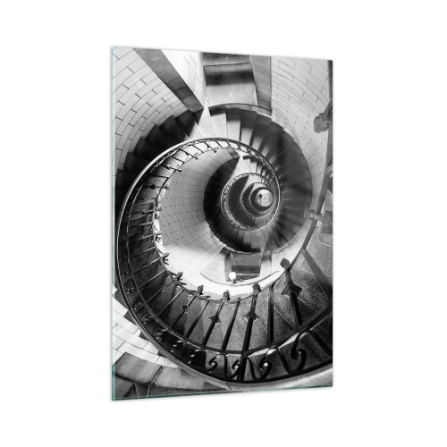 Obraz na skle - Len vyššie a vyššie - 50x70 cm