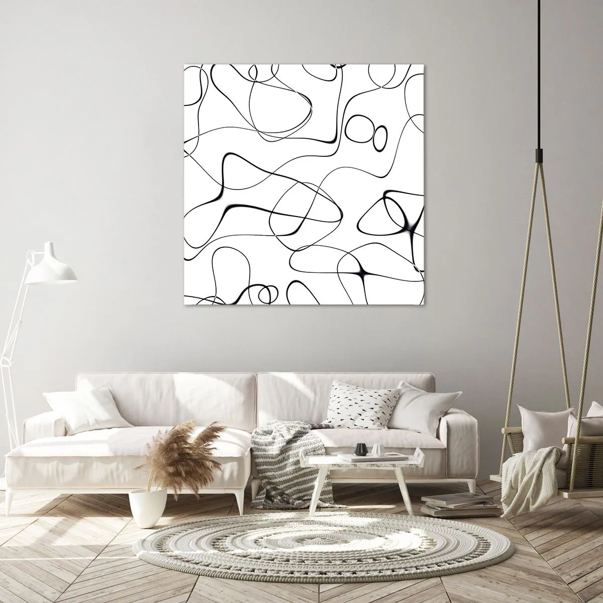 Obraz na plátne - Cesty života, zákruty osudu - 70x70 cm