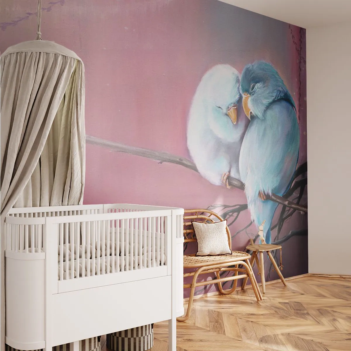 Fototapeta Standard Eco - Čo k tomu dodať? - Vtáky, Príroda, Kus - 350x256 cm