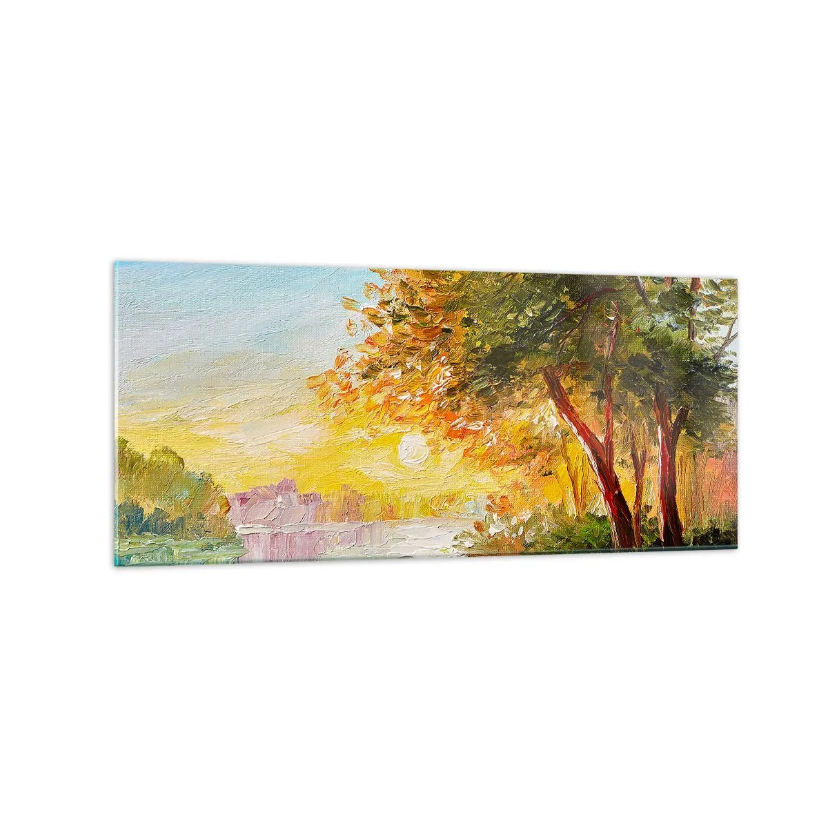 Obraz na skle - Et in Arcadia ego - 120x50 cm