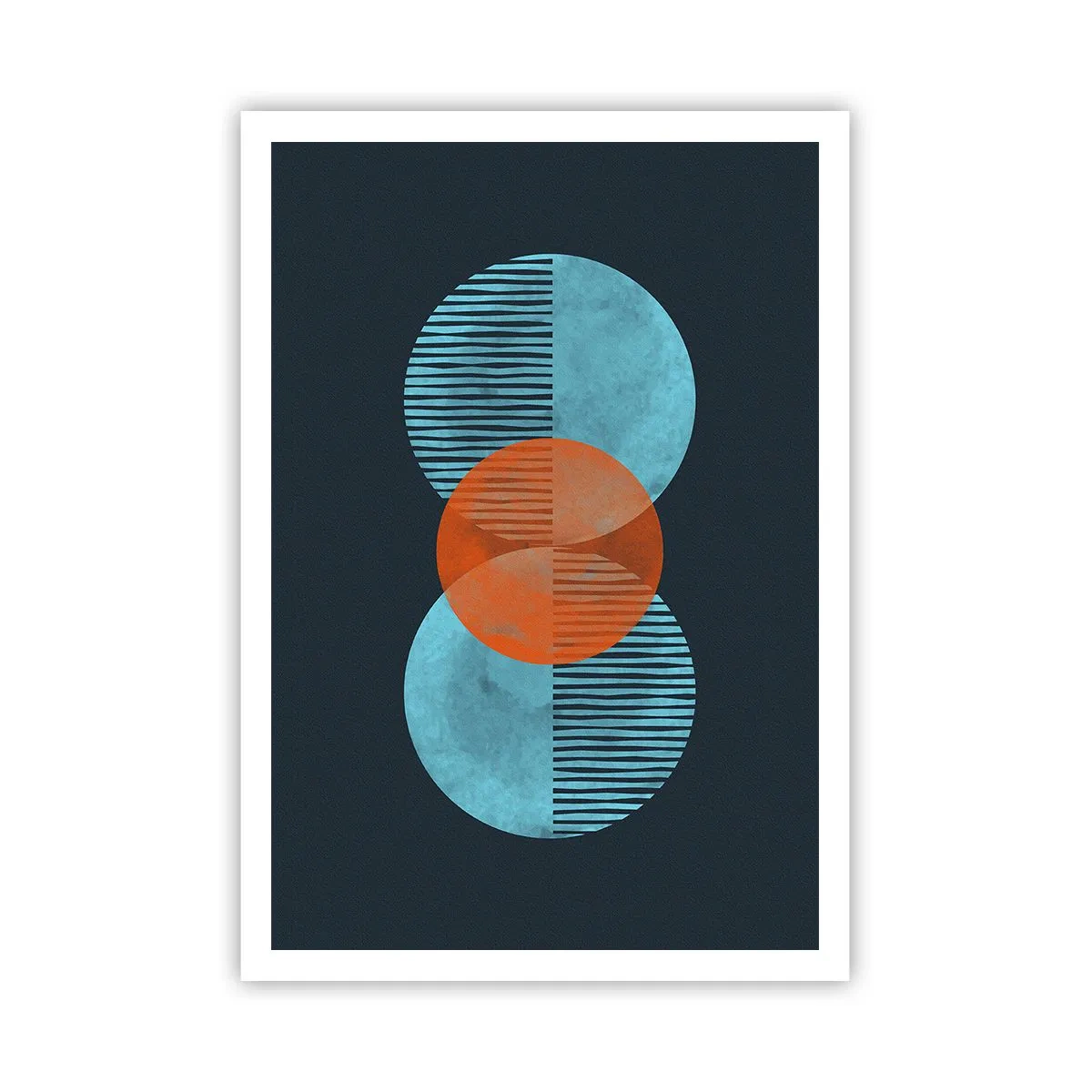 Plagát - Symetrická kompozícia - 70x100 cm