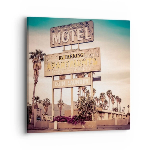 Obraz na plátne - Tu sa zastavil čas - 40x40 cm