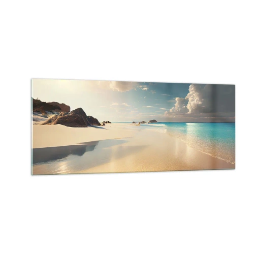 Obraz na skle - Vysnený deň - 100x40 cm