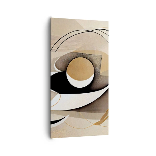 Obraz na plátne - Kompozícia: podstata vecí - 65x120 cm