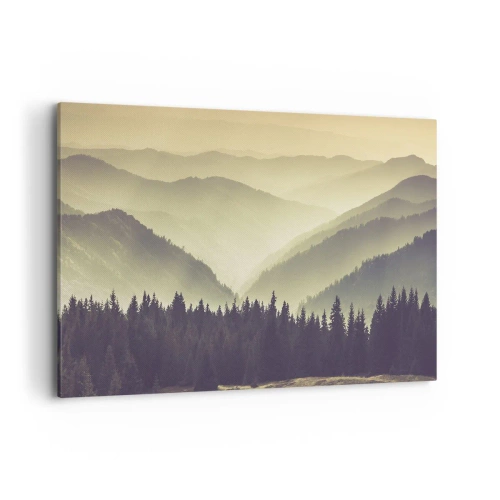 Obraz na plátne - Za siedmimi horami… - 120x80 cm