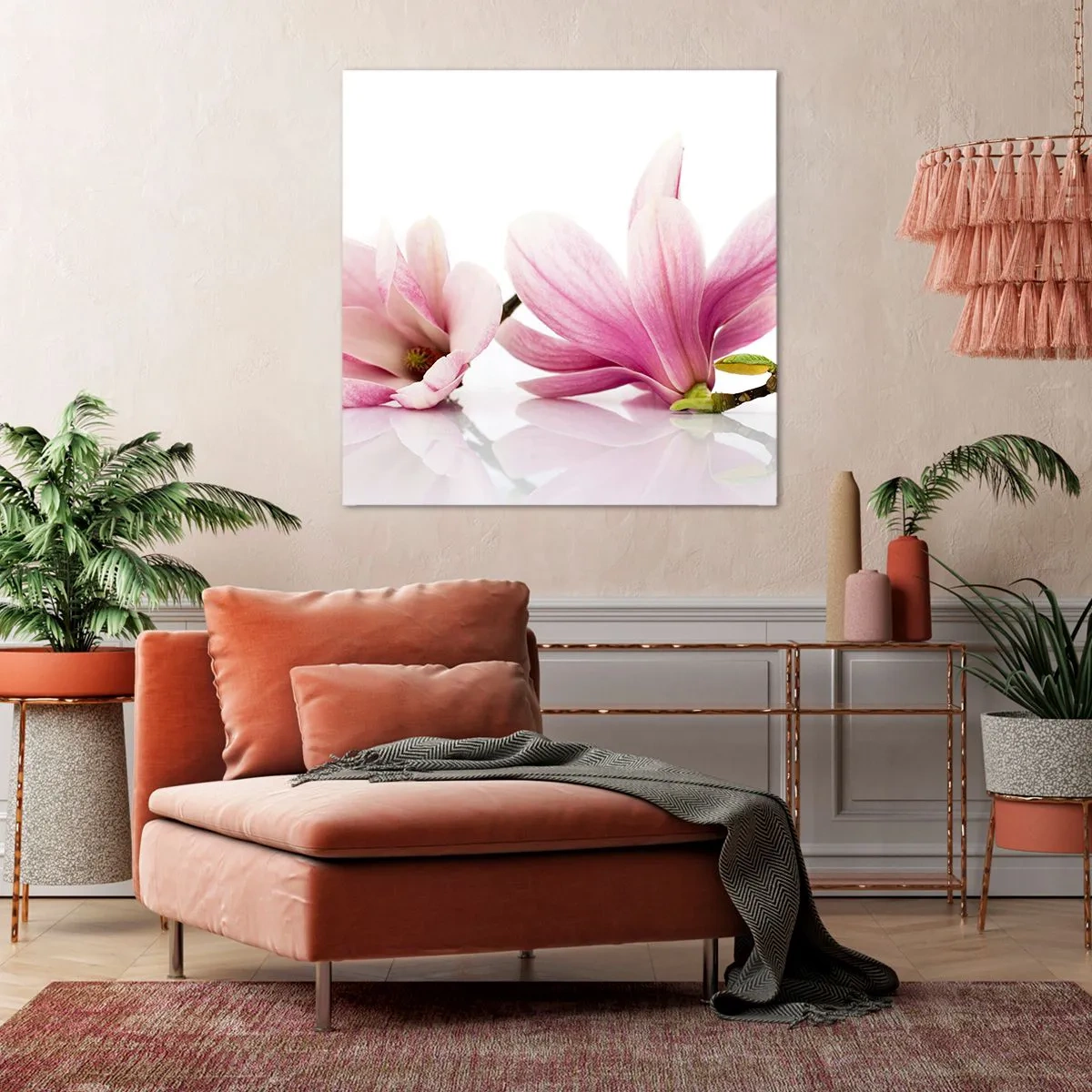 Obraz na plátne - Jemné ako závan jari - 60x60 cm