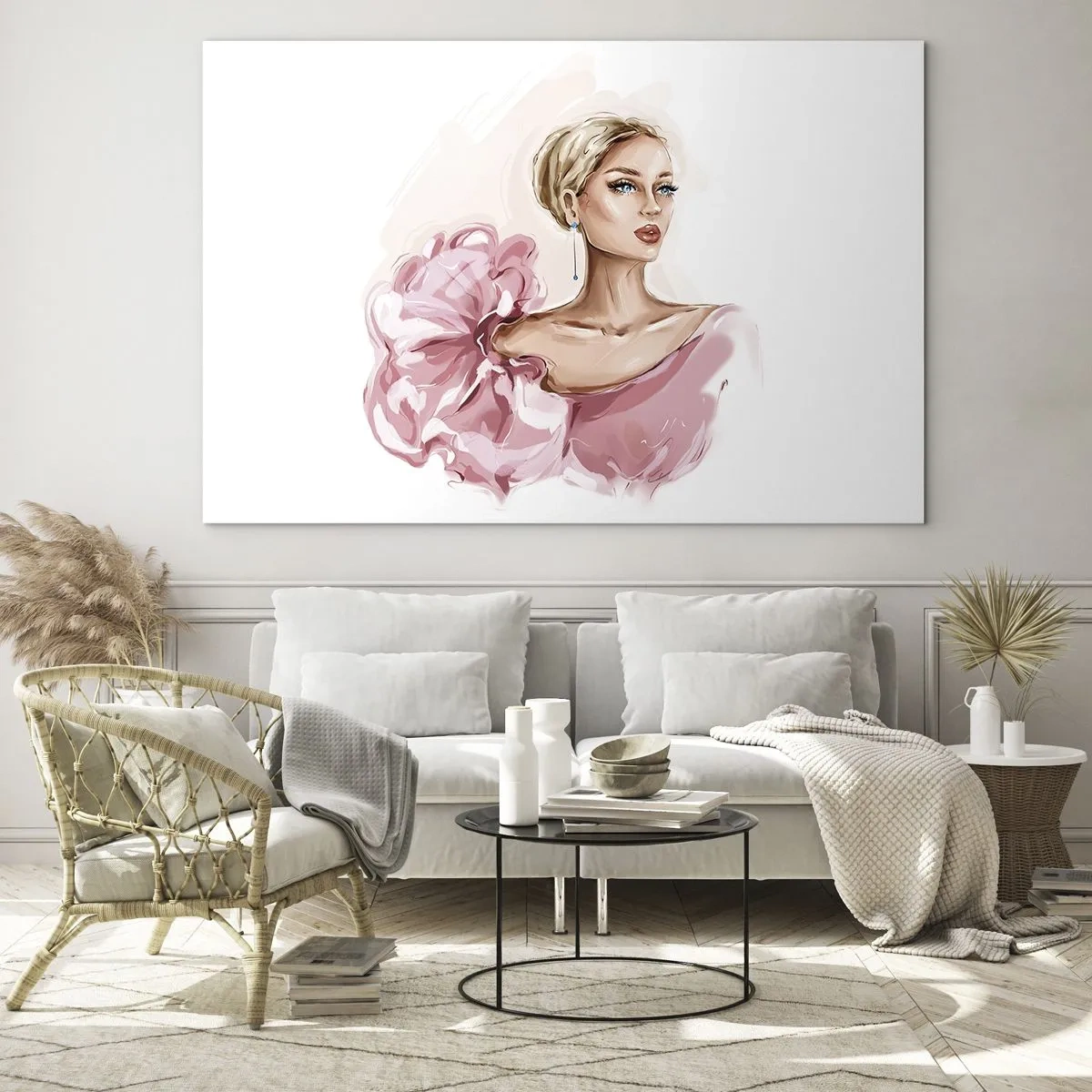 Obraz na skle - Ako maľovaná… - 120x80 cm