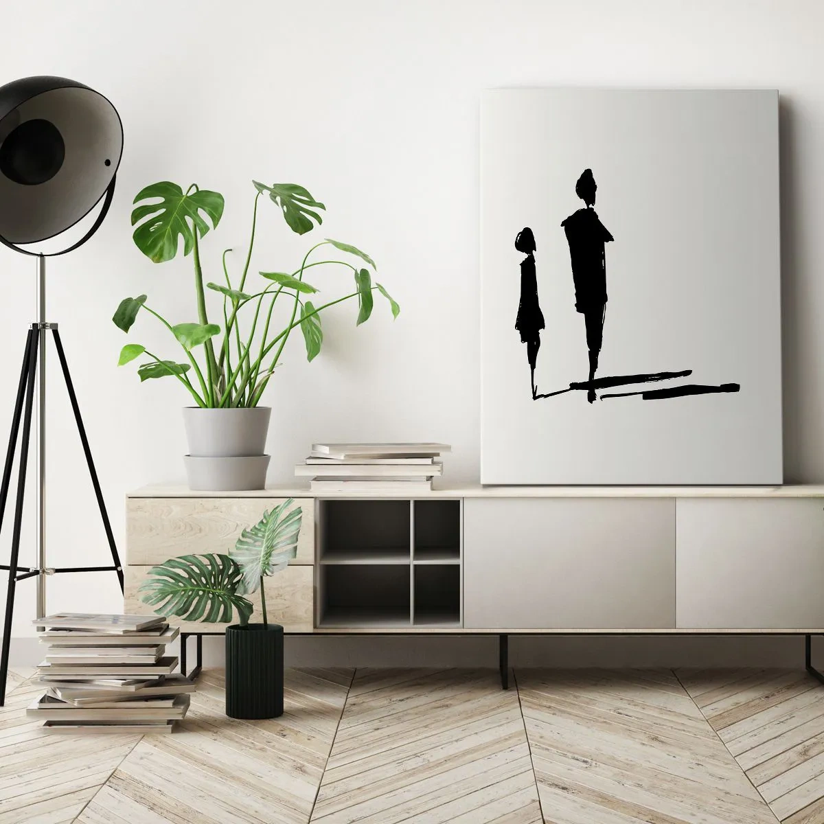 Obraz na plátne - Určite spolu? - 50x70 cm