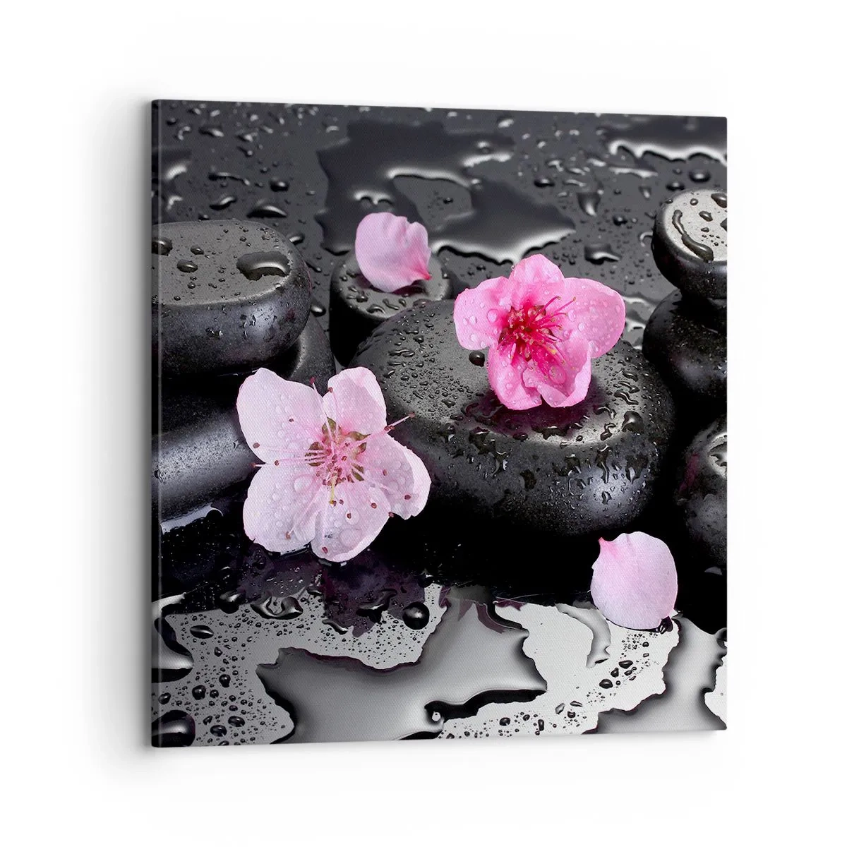 Obraz na plátne - A kameň spadol zo srdca - 70x70 cm