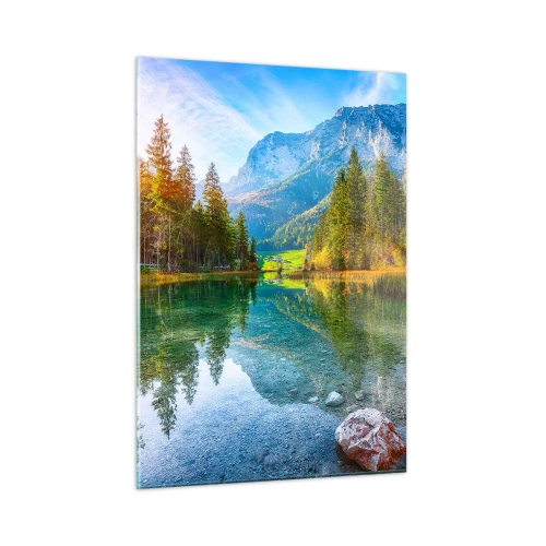 Obraz na skle - Nežnosť jesene - 50x70 cm