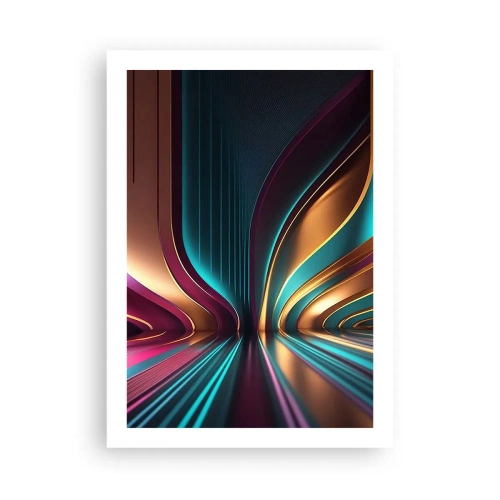 Plagát - Architektúra svetla - 50x70 cm