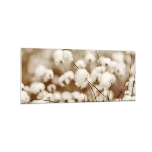 Obraz na skle - Chlpatý lán - 120x50 cm