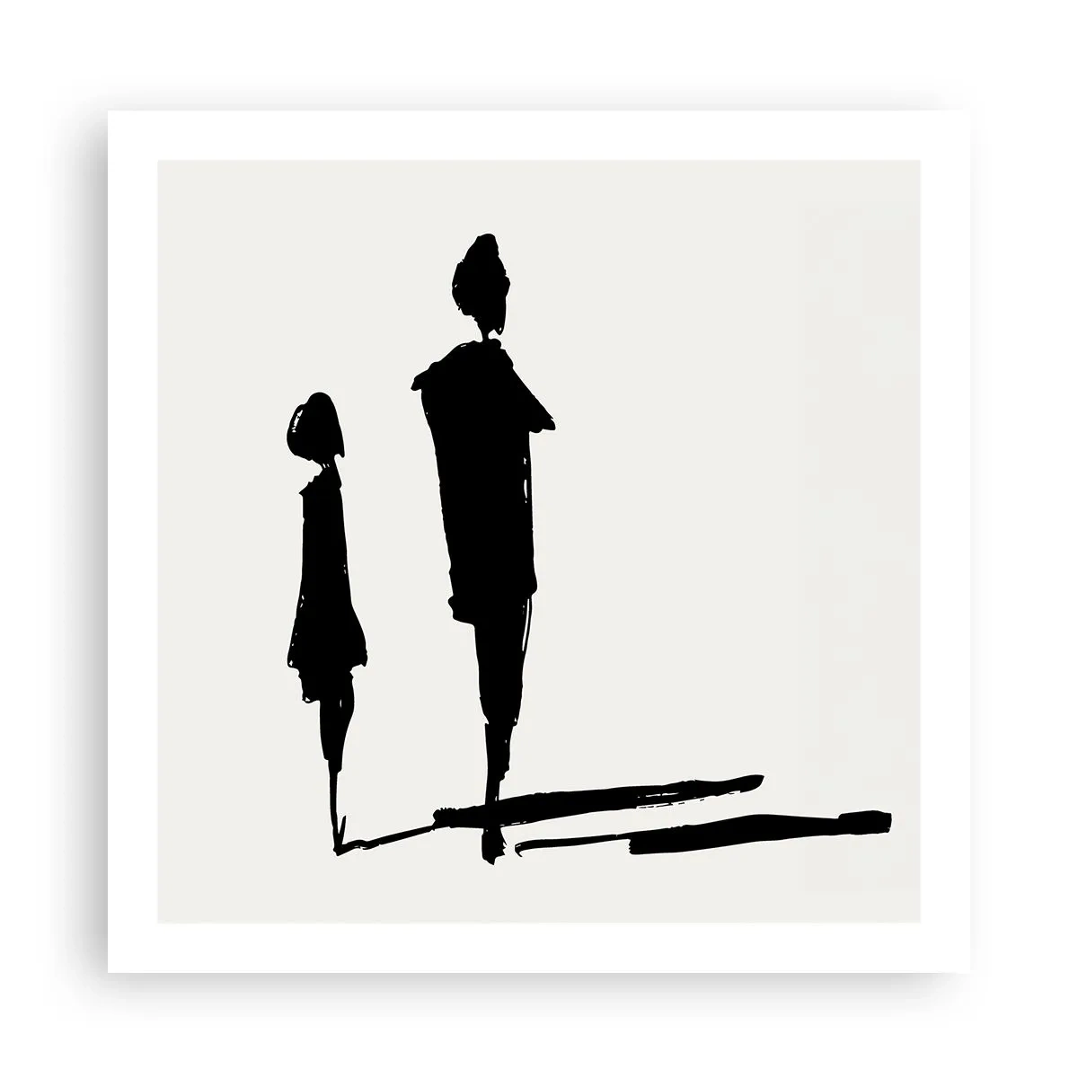 Plagát - Určite spolu? - 60x60 cm