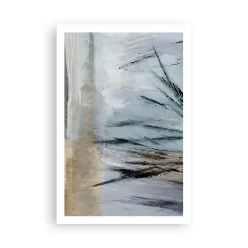 Plagát - Zimné polia - 61x91 cm